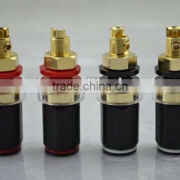 Gold Plated Audio Binding Post Amplifier Terminal