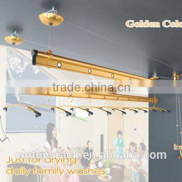 Push-pull lifting aluminium clothes drying rack for garment