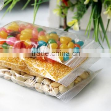 ultra Transparent ziplock bag for food packaging,nuts,rice,jelly beans