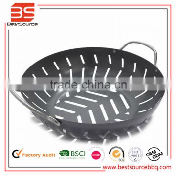 Hot Sale Pre-season Non-stick Grill Pan/ Cast Iron Griddle Cookware /BBQ Fry Pan