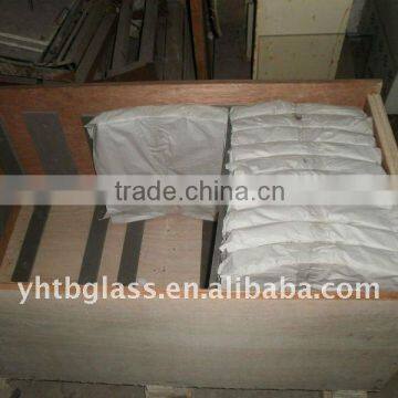 Fireplace glass