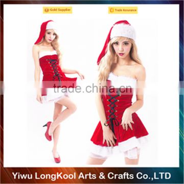 Factory price women Christmas dance costume nigh club sexy costume