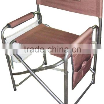 Promotional top quality aluminum director chair for adults