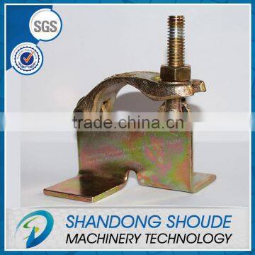 scaffolding pressed board retaining clamp