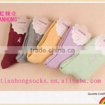 cheap price fashion beautiful wholesale elite terry socks for women