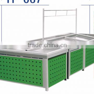 supermarket shelf fruit and vegetable shelf TF-067