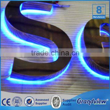 Waterproof Shop Sign Stainless Steel Led Reverse Lit Channel Letter Quality Choice photo-2