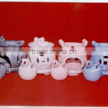 Ceramic Aroma Oil Burners & Tealight Holder