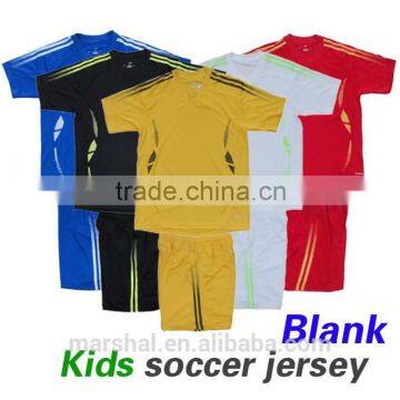 fast delivery kids blank jersey quality cheap soccer team uniforms