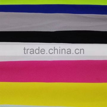 100% polyester fabric/ woven poly dyed fabric CDC flexible gloss