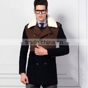 Mens Woolen Trench Coat