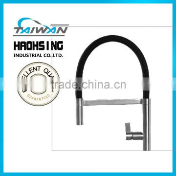 sus 304 stainless steel single handle modern kitchen faucet