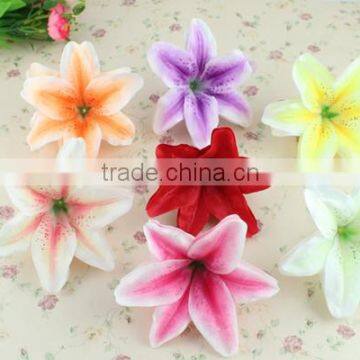 Various colors silk calla lily flower head for wholesale