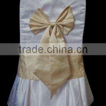 Beautiful jacquard banquet chair cover for wedding