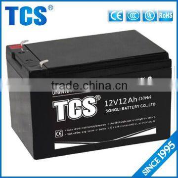 Free maintenance long life cycle 12v 12ah battery