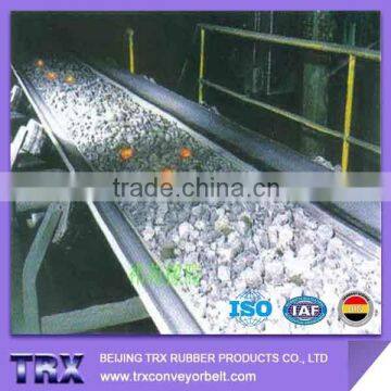 Heat resistant conveyor belt good for iron ore, pellets, casting sand, coke and limestone