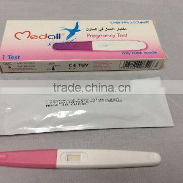 HCG Pregnancy Test Kit With CE/medical Diagnostic Rapid Pregnancy Test Strip/One Step Baby Test With MAMA Design Quality Choice photo-3