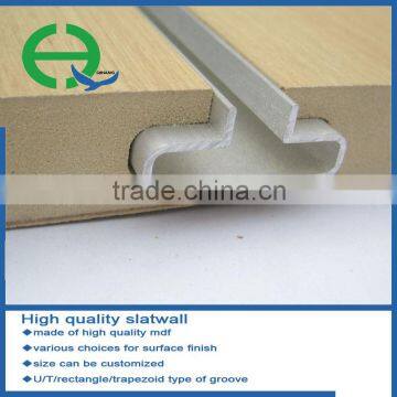 Hot sale high quality lowes slatwall for supermarket