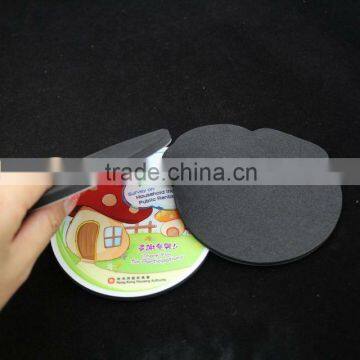  2013 the mushroom shape design set EVA coaster