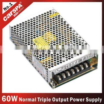 60W Triple output switching power supply (T-60W)