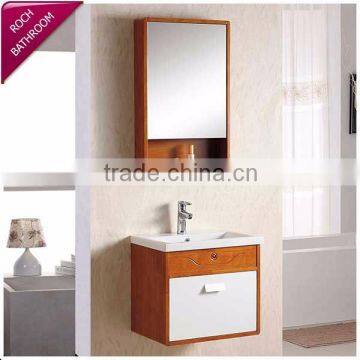 ROCH 8052 Small Popular Oak Wood Cabinet Bathroom Wall Hanging