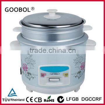 Cylinder Rice Cooker With Steamer & European Standard