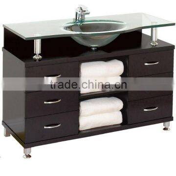 Modern Solid Wood Bathroom Vanity(nb-006)