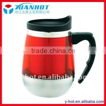 Double Wall Plastic Cup& Stainless Steel Inner