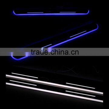 led car door sills for toyota door sill plate led moving door scuff for toyota camry