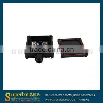 Solar Junction Box for Lowpower PV module,2rails ip67 solar connector