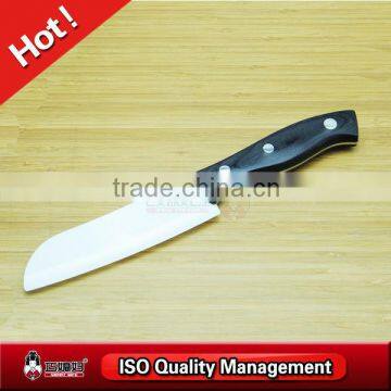 Three Rivets Wooden Handle Ceramic Utility Knife