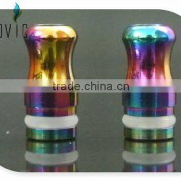 Dovic various styles stainless steel drip tips rainbow drip tips 510