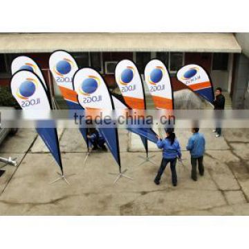 Haining High Quality and Good Outdoor Durability Textile Polyester Olympic Flags and Banners