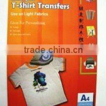 Brightness Dark Heat Transfer Paper Used for Color T-shirt