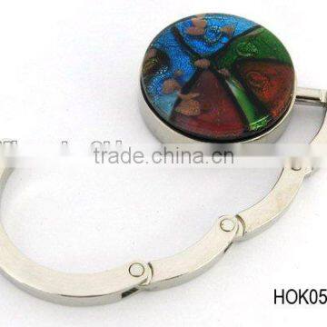 Murano glass bag hook