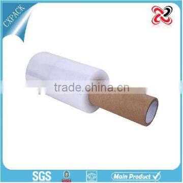 shrink packing extended paper core hand use film