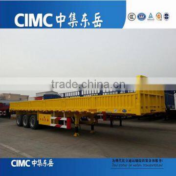 Staight Girder Type Tri-axle side Plate wall semitrailer