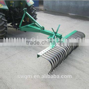 High quality 4-7 ft width 3 Point hitch Stick rake for 20-50HP wheel tractor