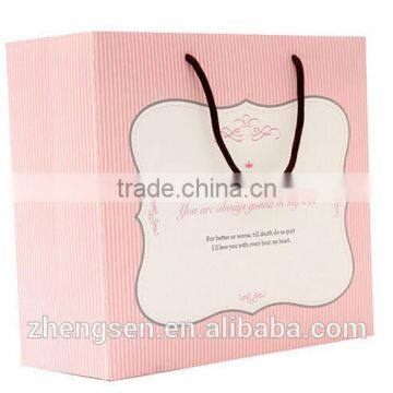 Creative gift bag Fashion handbag / high-grade paper bag for Large wholesale