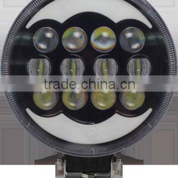 NEW ECE MARK 9" 80W CRE Highpower vehicle LED Driving Light, LED working Lamp with Angel Eyes (SR-LDW-609N,80W,9")