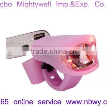 USB Bicycle Safety Light Rechargeable LED Safety Light photo-3