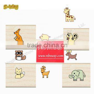 Children's Toy Use and Wood Stamp,Wooden Stamp Set Type