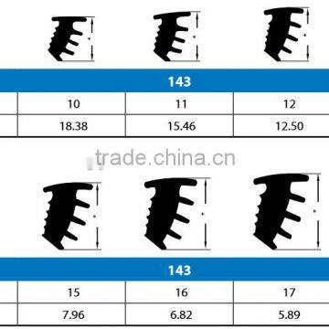 custom epdm extrusion seal