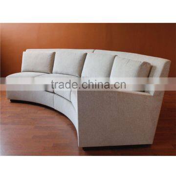 Purple Colorful Modern Restaurant Fabric Booth Seating YK7052 photo-4