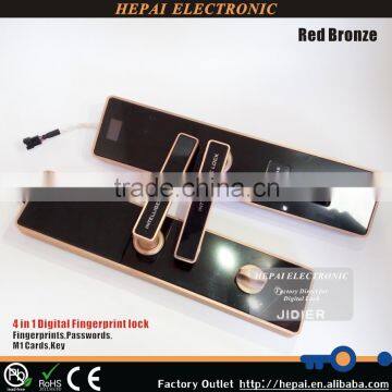 Residential main door fingerprint gate door lock