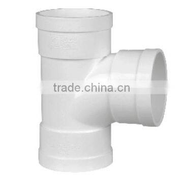 Sanitary Tee PVC-U Fabricated Drainage Fitting/pvc Drainage fittings