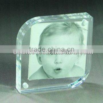 Custom Baby Transparent acrylic picture frames 3x5