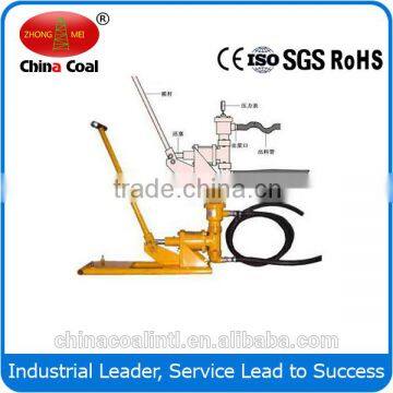 small manual grout pump/light weight grouting pump