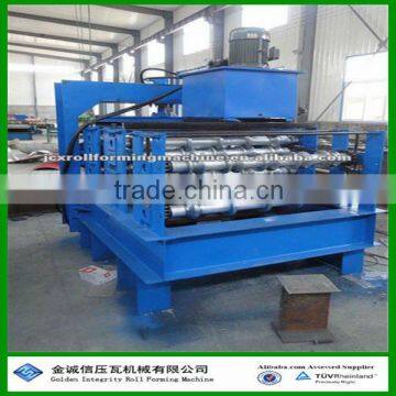 double deck curving machine