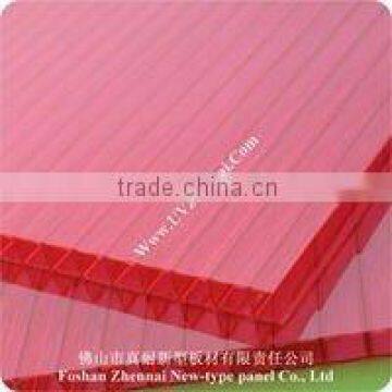 Twin-wall polycarbonate/pc hollow sheet